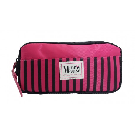 Disney Minnie Mouse Logo One Zip Pencil Bag