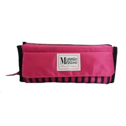 Disney Minnie Mouse Logo Pencil Bag With Pocket