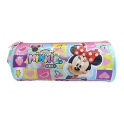 Disney Minnie Mouse XOXO Transparent Round Pencil Bag Set