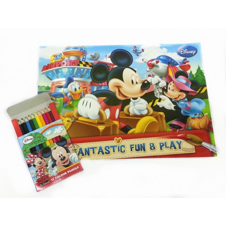 Disney Mickey Mouse Fantastic Fun Coloring Book Set