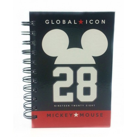 Disney RETRO MICKEY A6 150'S Spot UV NoteBook-A