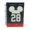 Disney Retro Mickey A6 150'S Spot UV NoteBook (A)