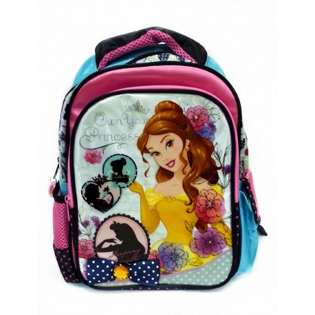Disney Princess Belle Kids Backpack with Flashing Light Design