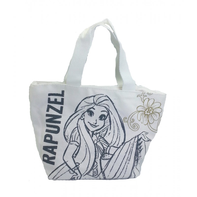 Disney Princess Rapunzel Canvas Hand Carry Tote Bag | For Girls