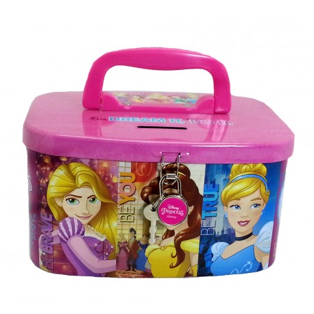 Disney Princess Be Brave Coin Bank With Lock