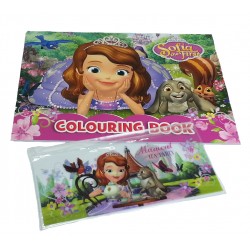 Disney Sofia The First Garden Coloring Book Set