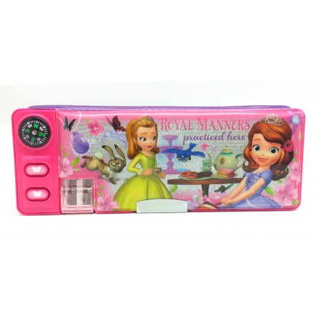 Disney Sofia The First Royal Manners Magnetic Pencil Case