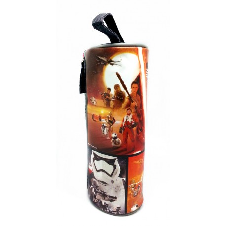 Disney Star Wars Force Awakens Round Pencil Bag