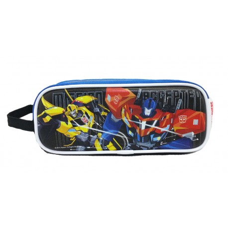 Transformers Mission Accepted Square Pencil Bag