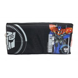 Transformers Optimus Prime Double Zip Square Pencil Bag