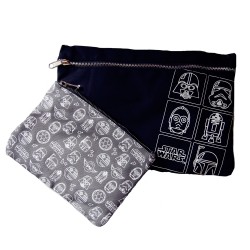 Disney Star Wars 2 In 1 Canvas Pouches