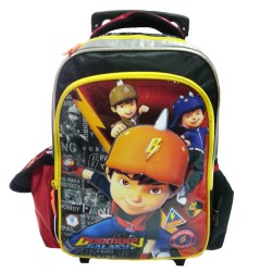 Boboiboy Galaxy Heroes Pre School Trolley Bag