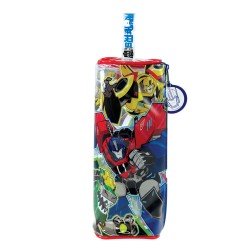 Transformers Trid Transparent Round Pencil Bag Set