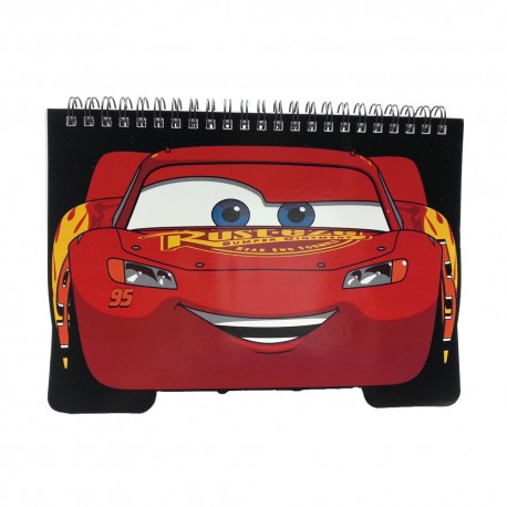 Disney Cars 3 Car Shape A5 Wire O Notebook