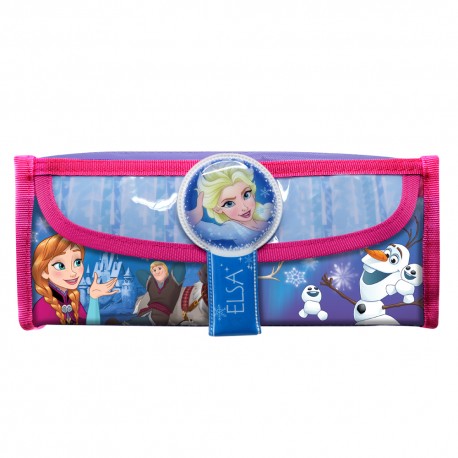 Disney Frozen Adventure Square Pencil Bag with Pocket