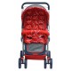 Sweet Heart Paris Stroller (Red) with Reversible Handlebar