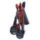 Sweet Heart Paris Stroller (Red) with Reversible Handlebar