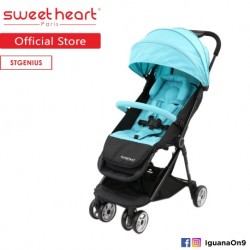 Sweet Heart Paris ST GENIUS Compact Fold Stroller with Aluminum Frame  and  Free Bag