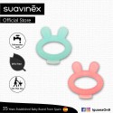 Suavinex BPA Free Newborn 0+ Bunny Teether with Case (Assorted Color)