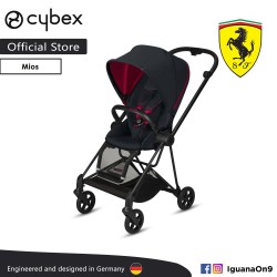 Cybex Platinum Mios Lux City Stroller Scuderia Ferrari (Victory Black)
