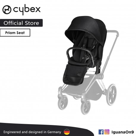 Cybex Priam Lux Seat (Stardust Black) for Platinum Priam