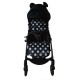 Sweet Heart Paris Compact Stroller SAVANNAH SE with Free Travel Bag (Cute Black Mouse Design)