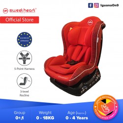 Sweet Heart Paris Group 01 Baby Car Seat Assurance (Red)