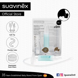 Suavinex BPA Anatomical Free 0+ Months Nasal Aspirator Mucus Clearing Nose Cleaning Hygiene Baby Hea