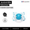 Suavinex Fusion Collection BPA Free 2 to 4 Months Physiological Silicone Pacifier for Premature Baby (Blue)