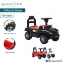 Iguana Online Extreme Off Road Jeep All Terrain Tolo Car Sport Ride-On Car With Music and Light TL3815 (Black)