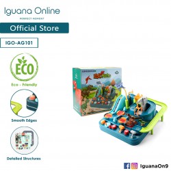 Iguana Online Elevator Race Adventure Puzzle Playground Toy for Logical Thinking (Dino)