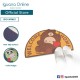 Iguana Online High Grade Non-slip Bathroom Floor Mat Semicircle with Cute Animal Designs (Bear)