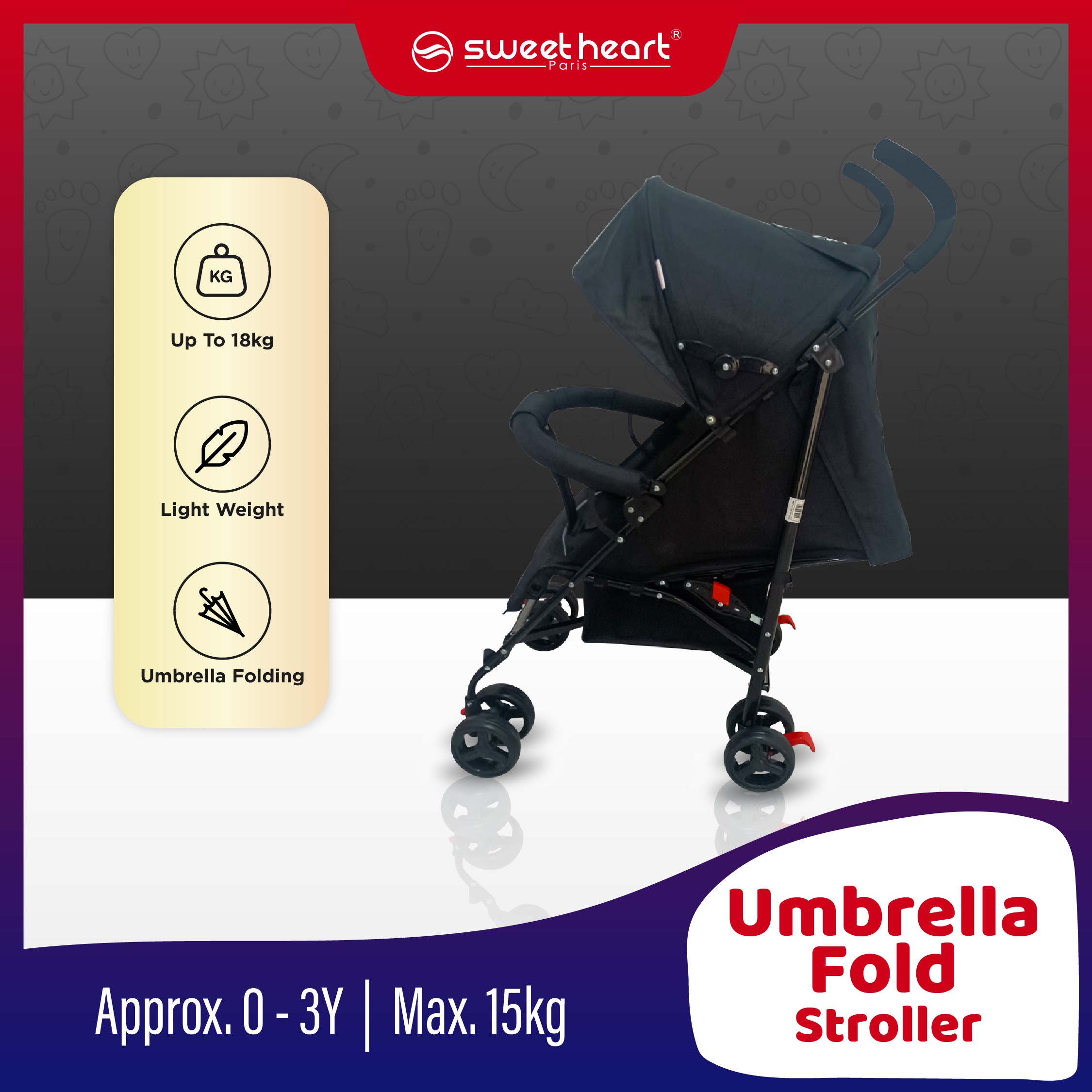 Sweetheart store baby stroller