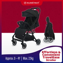 Sweet Heart Paris ARRAS AUTO FOLD City And Travel Stroller With Styling Options Baby Stroller (Newborn to 4 Years Old)
