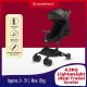 Sweet Heart Paris S900 Ideal For City And Travel Baby Compact Cabin Stroller With Lightweight 4.9KG (Newborn to 3 Years Old) - E