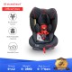 Sweet Heart Paris DRANCY PLUS BUCKLE ALARM SYSTEM Car Seat with Adjustable Headrest JPJ MIROS ECE R44/04 Certified - Raven Red