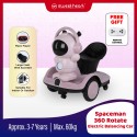 Sweet Heart Paris BBC22R SPACEMAN Electric 360 Rotate Balancing Battery Car With FREE Remote Control Support 60KG - Pink