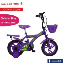 purple toddler bike