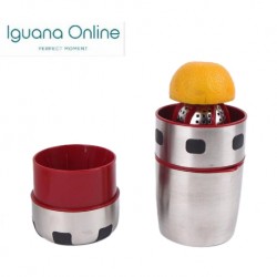 OOS Iguana Online 1L Stainless Steel Juicer Squeezer Bottle Mini Travel