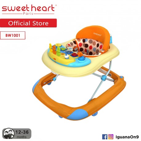 sweet heart paris baby walker