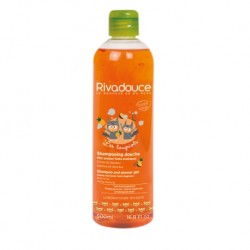 Rivadouce Loupiots Shampooing Douche Miel et Fruits Exotiques (2-in-1 Shampoo and Shower Gel Honey & Exotic Fruits) - 500ml