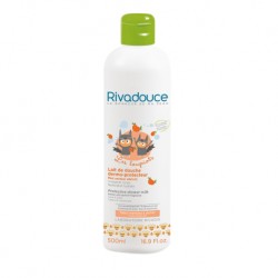 Rivadouce Loupiots Lait de Douche Dermo-Protecteur Miel et Abricot (Shower Milk for Dry Skin Honey & Apricot) - 500ml