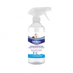 Milton Antibacterial 3-in-1 Disinfecting Spray (500ml) *New Formula - 100% Plant-Based*