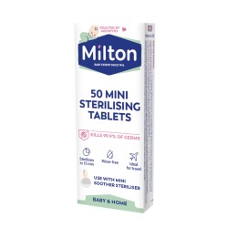 MILTON Mini Sterilizing Tablets (50 Tablets)