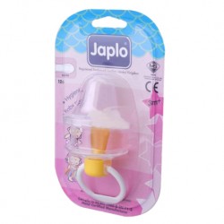 Japlo 126 Baby Pacifier - (With Cover) - Latex Olive Teat