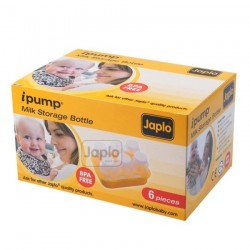 Japlo iPump Milk Storage Bottle - 6pcs