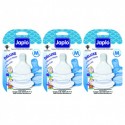 Japlo Deluxe Teat M  - 2 pcs x 3 Blister Cards (3 Blister Cards in 1)