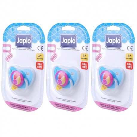 Japlo Pro Olive Pacifier - 1 pcs x 3 Blister Cards (3 Blister Cards in 1)
