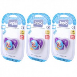 Japlo Pro Orthodontic Pacifier  - 1 pcs x 3 Blister Cards (3 Blister Cards in 1)