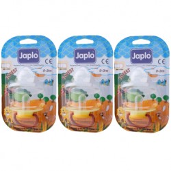 Japlo Forest New Born Pacifier  - 1 pcs x 3 Blister Cards (3 Blister Cards in 1)